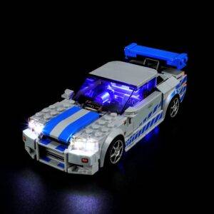 Zestaw oświetlenia do LEGO Nissan Skyline GT-R Speed Champions 76917