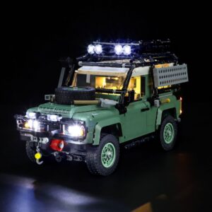 Zestaw oświetlenia do LEGO Icons Land Rover Classic Defender 90 10317