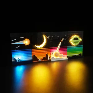 Zestaw oświetlenia do LEGO Ideas Opowieści z czasów wyścigu kosmicznego 21340