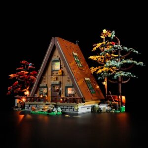 Zestaw oświetlenia do LEGO Chatka w kształcie litery A 21338 Ideas