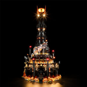 Zestaw oświetlenia do LEGO Icons Władca pierścieni: Barad-dûr 10333