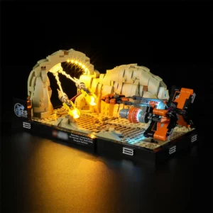 Zestaw oświetlenia do LEGO Star Wars Diorama: Wyścig ścigaczy w Mos Espa 75380