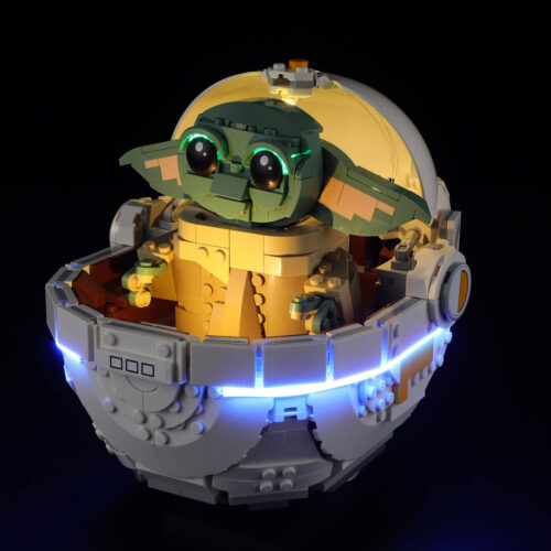 Zestaw oświetlenia do LEGO Star Wars Grogu w wózku 75403