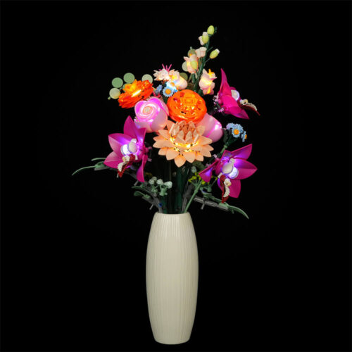 Zestaw oświetlenia do LEGO Botanical Piękny bukiet różowych kwiatów 10342