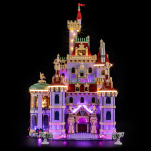 Zestaw oświetlenia do LEGO DISNEY Zamek z Pięknej i Bestii 43263