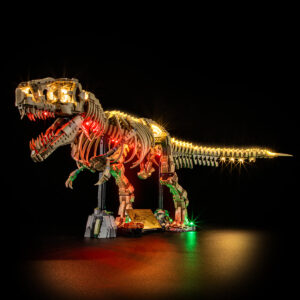Zestaw oświetlenia do LEGO JURASSIC WORLD Szkielety dinozaurów: tyranozaur 76968