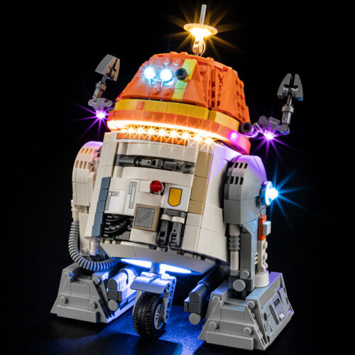Zestaw oświetlenia do LEGO STAR WARS Droid astromechaniczny Chopper (C1-10P) 75416