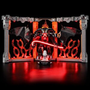 Zestaw oświetlenia do LEGO ICONS Władca pierścieni: Book nook z Balrogiem 10367