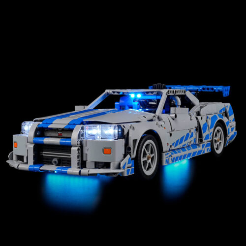Zestaw oświetlenia do LEGO TECHNIC Samochód Nissan Skyline GT-R (R34) 42210